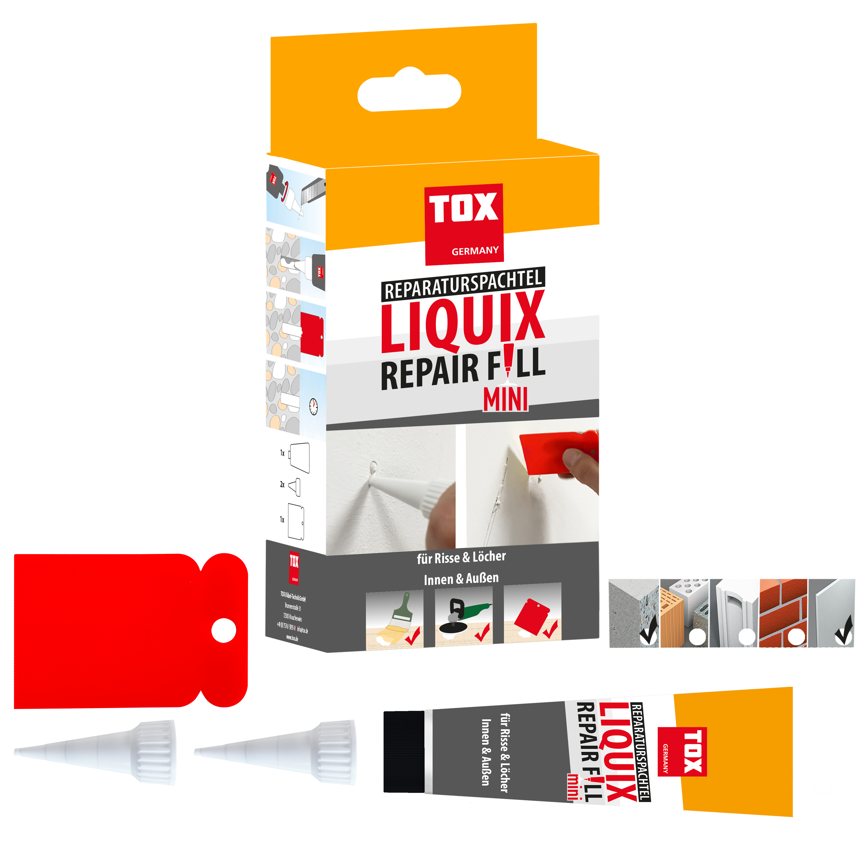 TOX Reparaturspachtel Liquix Repair-Fill mini