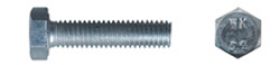 100 Stk. Sechskantkopfschrauben M6 x 30mm Stahl 5.8 verzinkt 100 Stk. Sechskantkopfschrauben M6 x 30mm Stahl 5.8 verzinkt