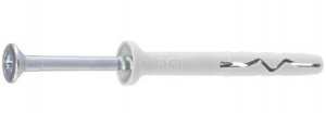 100 Stk. Nageldübel SMN mit Senkkopf 6 x 60mm