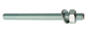 2 Stk. Gewindestange VMU-A A4 Edelstahl 8 x 130mm