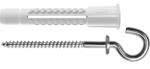 4 Stk. Hakendübel Pirat Lenny S 6/41 mm 4 Stk. Hakendübel Pirat Lenny S 6/41 mm