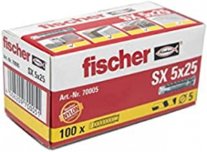 100 Stk. Fischer Spreizdübel SX 5 x 25