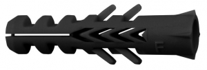 500 Stk. Normaldübel schwarz F 10 x 50mm (Industriepackung) 500 Stk. Normaldübel schwarz F 10 x 50mm (Industriepackung)