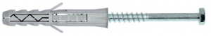 10 Stk. Universaldübel 14 x 80mm mit Sechskantschraube 10 x 140mm