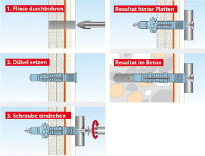 2 Stk. Allzweck-Dichtdübel Aqua Stop Pro 8/50