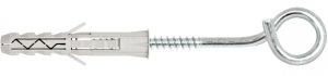 2 Stk. Spreizdübel 12 x 60mm mit Schaukelhaken 2 Stk. Spreizdübel 12 x 60mm mit Schaukelhaken