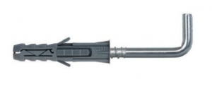 25 Stk. Spreizdübel 8 x 40mm mit Winkelhaken
