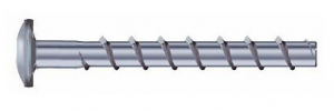 10 Stk. Betonschrauben BSZ-LK Stahl vz. mit Linsenkopf 5 x 40mm