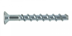 2 Stk. Betonschrauben BSZ-SK Stahl vz. mit Senkkopf 8 x 80mm