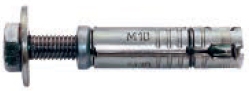 2 Stk. Innengewinde-Spreizanker mit Schraube M12 x 80mm