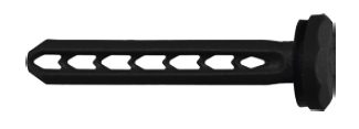 25 Stk. Universal Spreiznagel USN 40mm schwarz