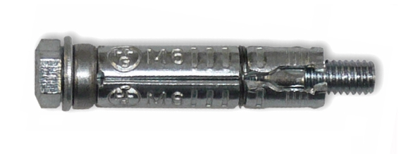 2 Stk. Maschinendübel TAC M8 x 50mm mit Schraube