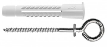 4 Stk. Hakendübel Pirat Lenny O 6/41 mm