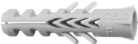 250 Stk. Normaldübel F 10 x 50mm (Gewerbepackung)