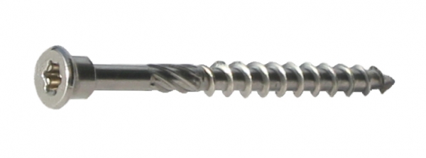 50 St. Terrassenschrauben Edelstahl C1 gehärtet 5.0 x 80mm