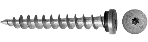 10 Stk. Isolierplattenschraube ISPZ 80mm