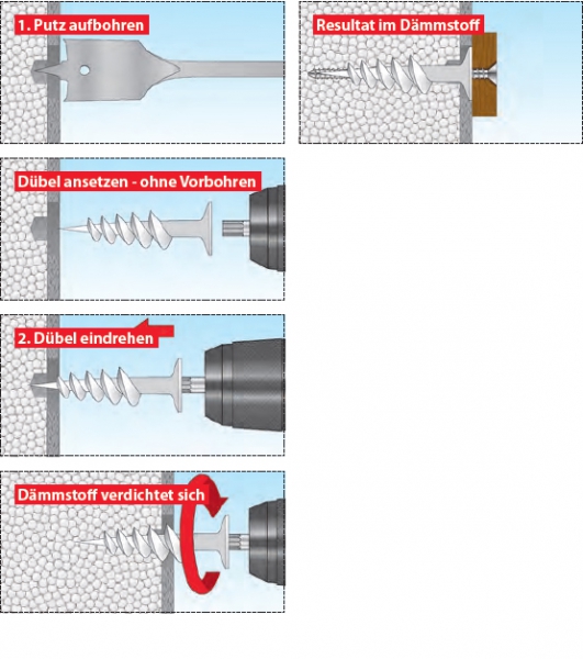 50 Stk. Dämmstoffdübel TOX Thermo 120mm