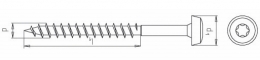 500 Stk. Universalschrauben m. Pan-Head 4.0 x 40mm