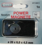 1 Stk. Topfmagnet mit Senkbohrung Ø 20 mm