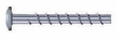 10 Stk. Betonschrauben BSZ-LK Stahl vz. mit Linsenkopf 6 x 60mm